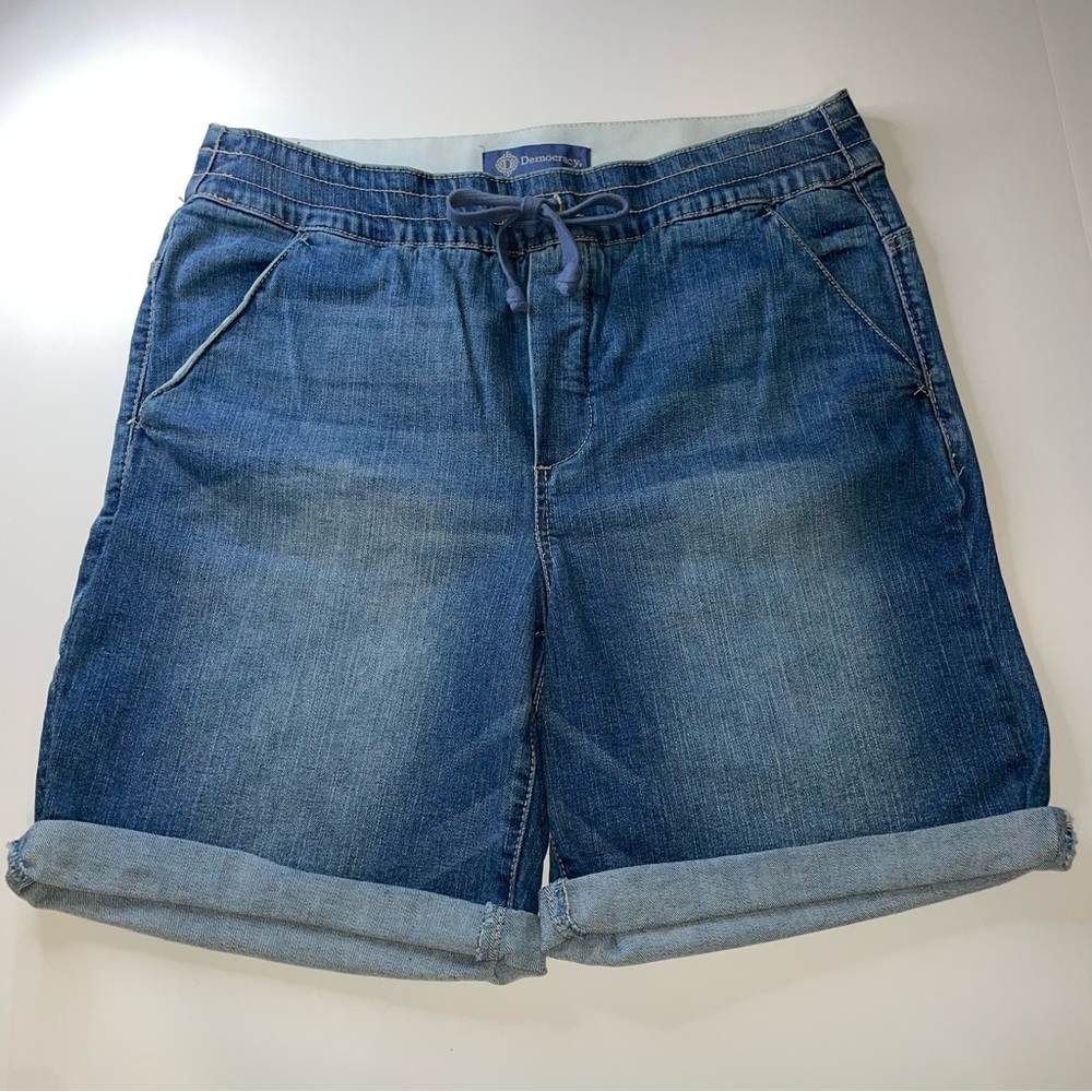 Democracy Absolution Leisure Drawstring Bermuda D… - image 1